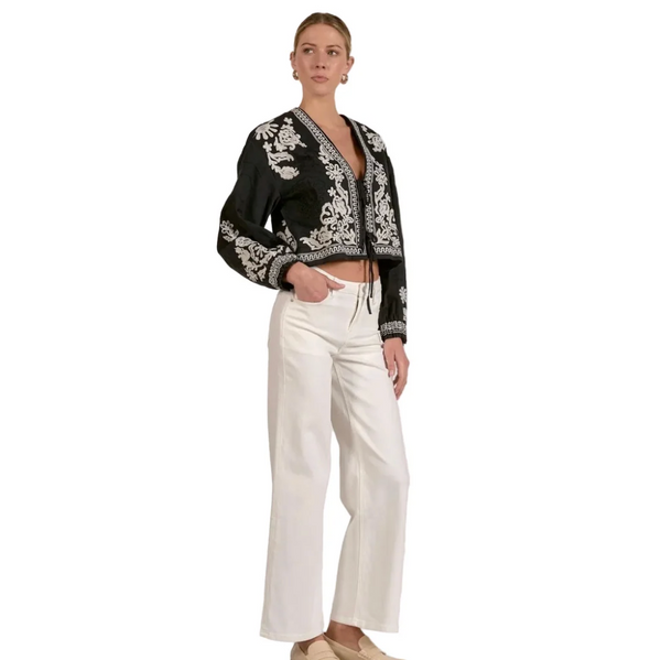 Elan Boho Tie Jacket
