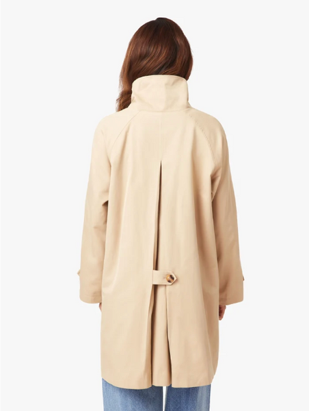 Habitual High Neck Trench Coat