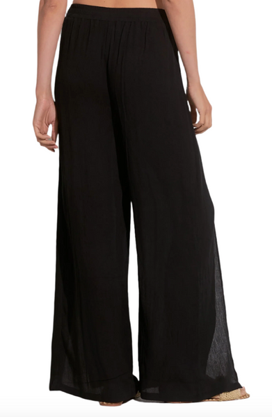 ELAN WIDE LEG WRAP FRONT PANT